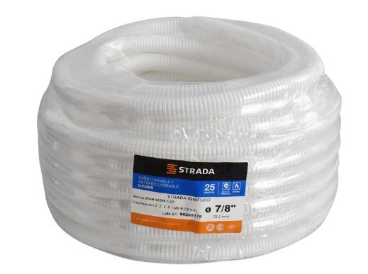CORRUGADO 7/8 BLANCO STRADA IGNIFUGO