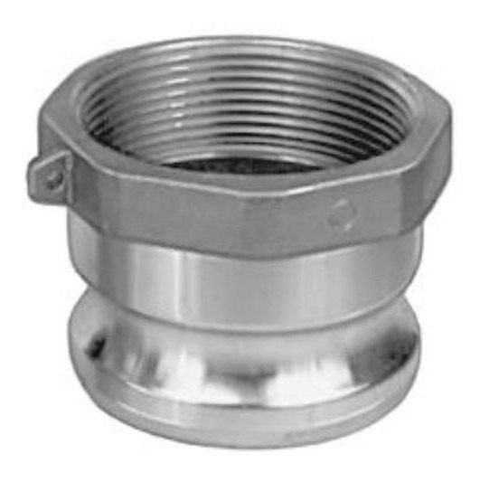ACOPLE 2 ROSCA HEMBRA  ALUMINIO