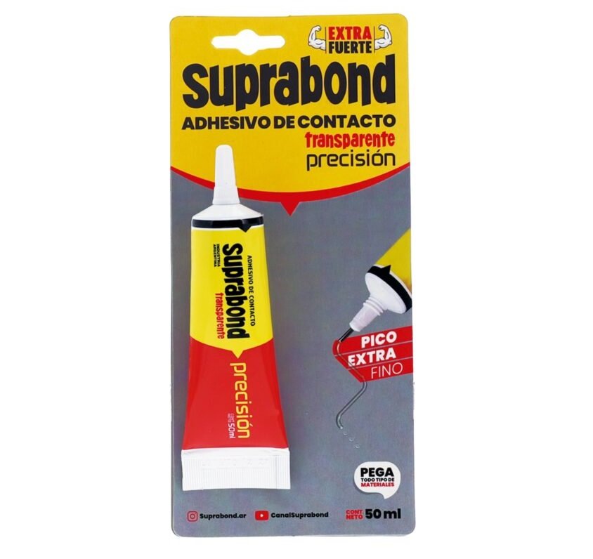 ADHESIVO DE CONTACTO DE PRECISION 50ml SUPRABOND TRANSP