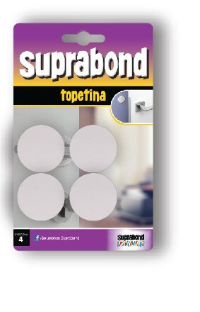 TOPETINA CIRCULAR BLANCA X 4 U SUPRABOND