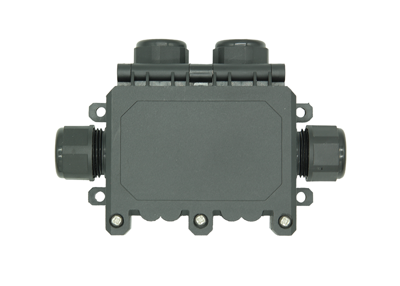 CAJA ESTANCA IP68 4 ENTRADAS Y BORNERA 25MM 4 VIAS