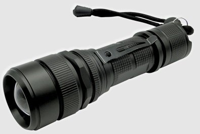 LINTERNA RECARGABLE TACTICA 10W C/BATERIA DE LITIO TBCIN