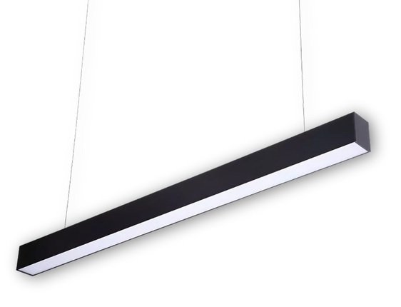 COLGANTE LINEAL NEGRO 20W 4000K TBCIN