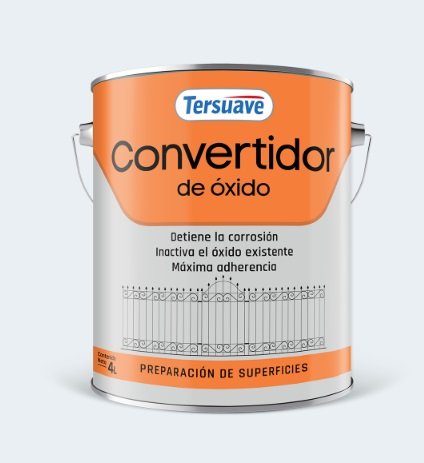 CONVERTIDOR DE OXIDO 4LTS BLANCO MATE TERSUAVE