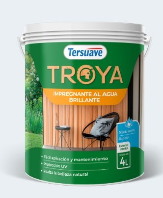 TROYA IMPREGNANTE ACUOSO BRILL NATURAL 1LTS TERSUAVE