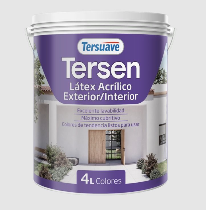 LATEX TERSEN ROSA SUSURRO 4 LTS