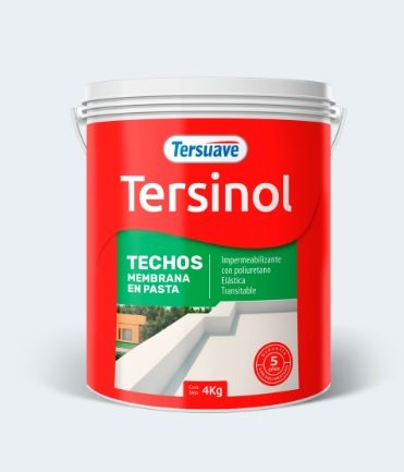 TERSINOL TECHOS MEMB PASTA BLANCO 4KG