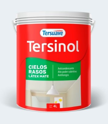 TERSINOL CIELORRASO BLANCO 4LTS
