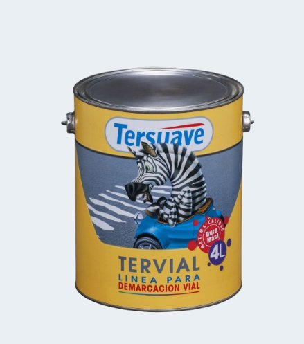 TERVIAL DEMARCACION VIAL MATE AMARILLO 4LT