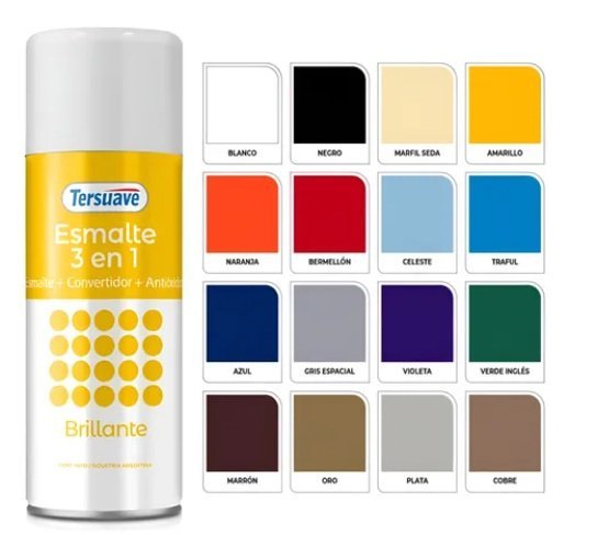 AEROSOL BLANCO BRILLANTE 250CC TERSUAVE
