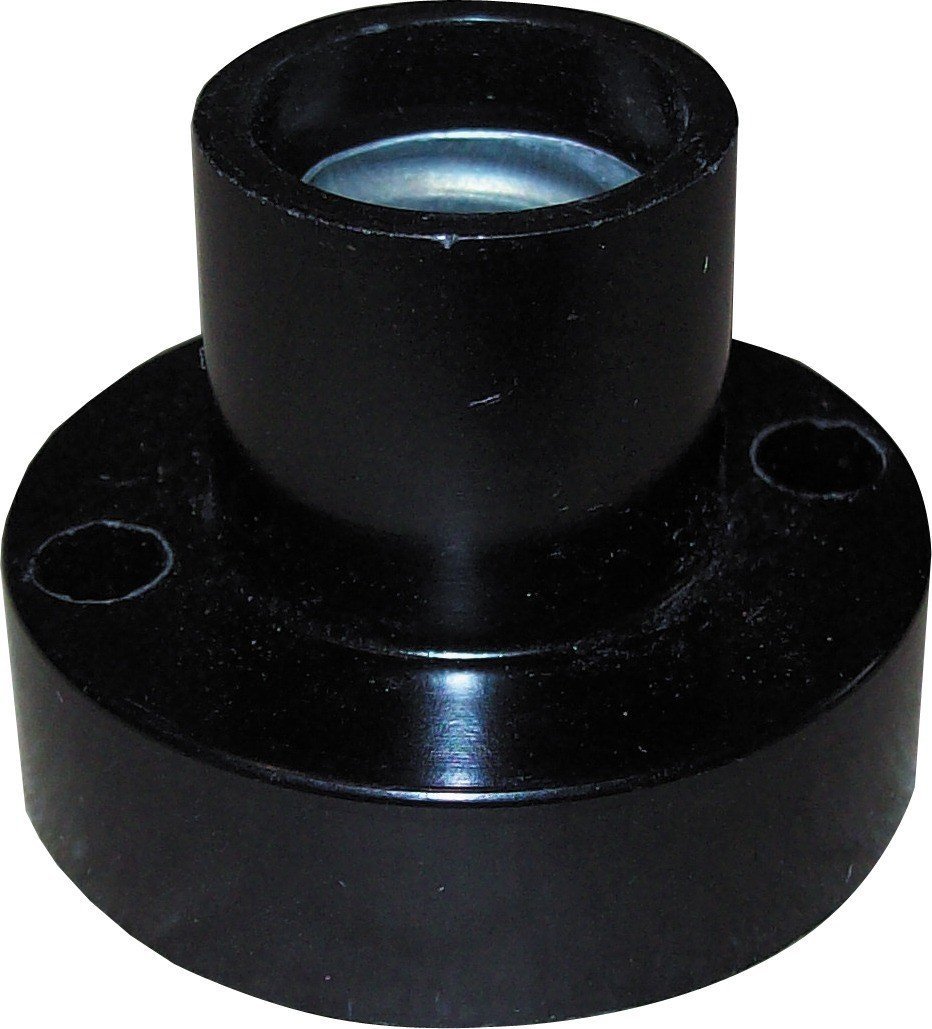 PORTALAMPARA C/BASE RECTO MIGÑON E-14 NEGRO