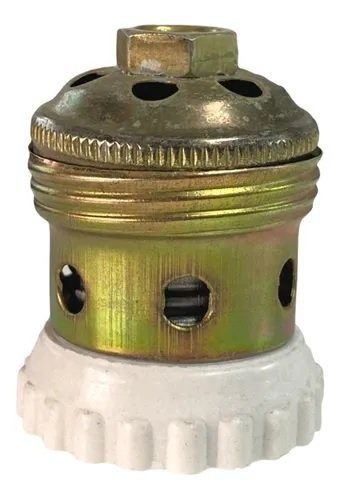 PORTALAMPARA AIREADO VINTAGE ORO E27