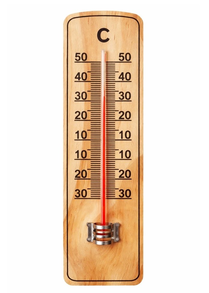 TERMOMETRO AMBIENTE VIGERIEGO BASE MADERA 200X36MM