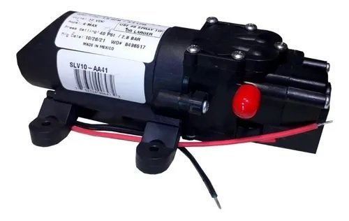 BOMBA SHURFLO AGUA/AGROQUIMICO 38LTS/MIN SLV10AA41