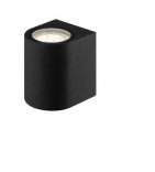 UNIDIRECCIONAL GU10  NEGRO VIG