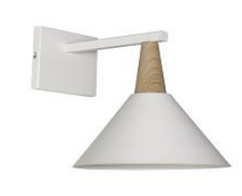APLIQUE PARED HAYA BLANCO E27