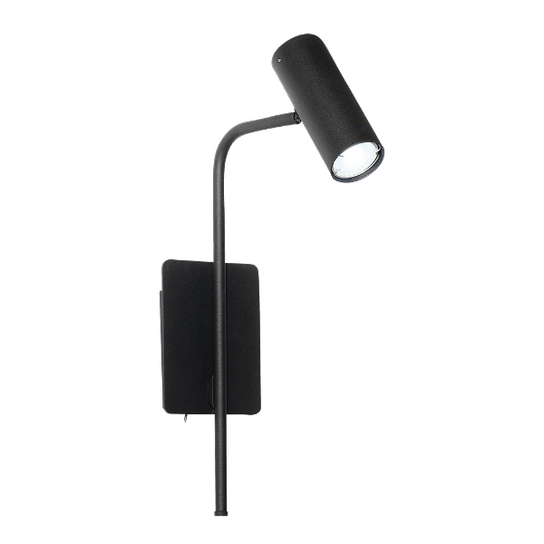 APLIQUE FATU NEGRO 1 LUZ GU10