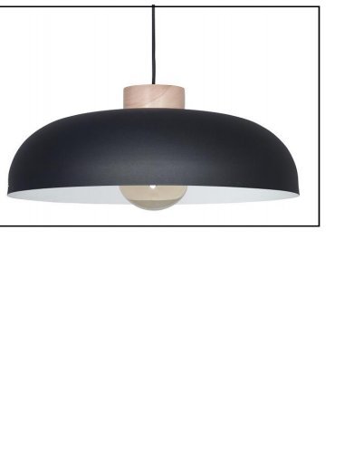 COLGANTE MOON NEGRO 49CM DIAMETRO