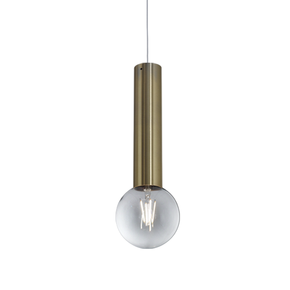 COLGANTE TUBE 15CM DORADO