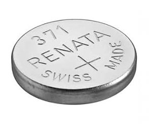 PILA RENATA OXIDO DE PLATA 371 RELOJ