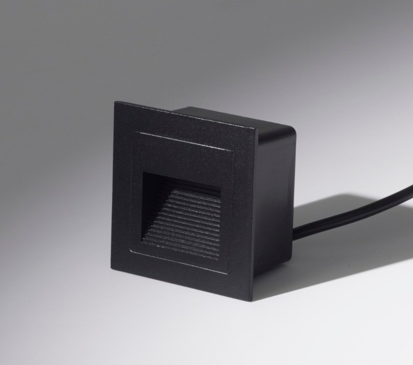 EMBUTIDO PARED CAM NEGRO 3W VCAMBL3000