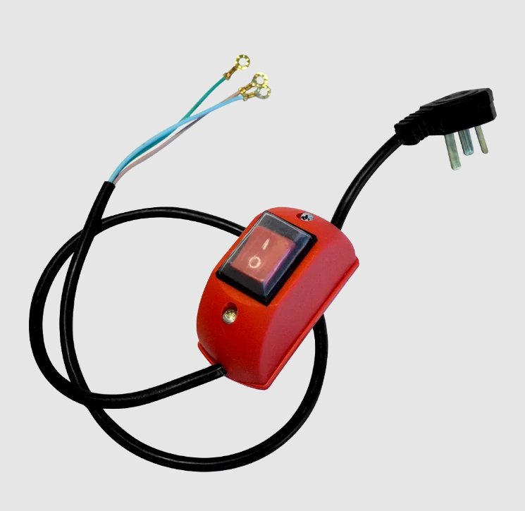 CONJUNTO INTERRUPTOR C/FICHA, CABLE Y TERMINALES
