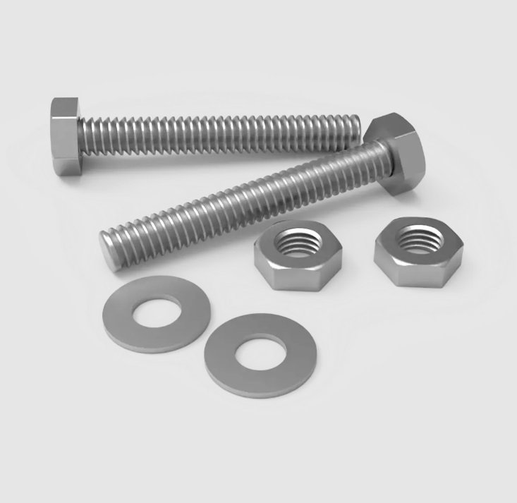 CONJUNTO TUERCA/ARANDELA/TORNILLO P/CLAMP
