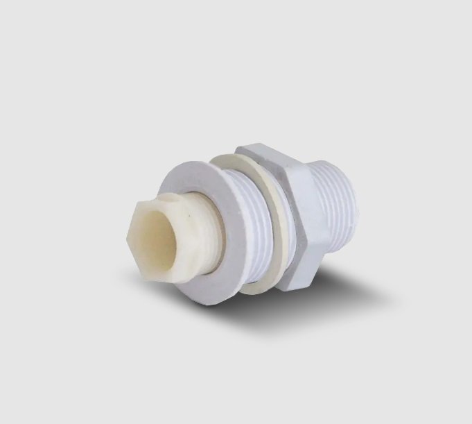 PASAMURO FIBRA VIDRIO P/LUMIN. 100-120W C/CABLE 2x2.5