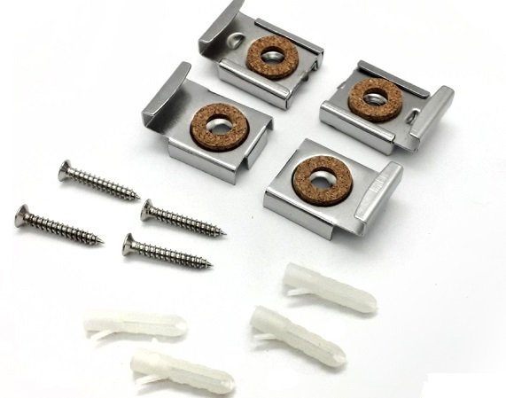 JUEGO X4 DE SOPORTES PARA ESPEJO EVOL0109