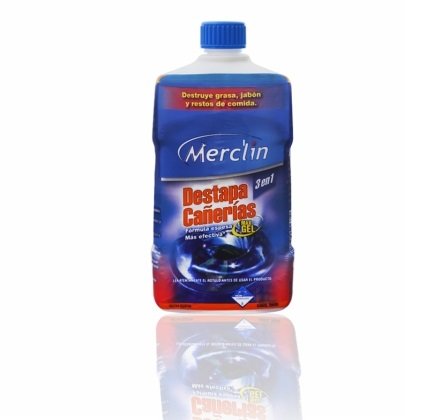 DESTAPA CAÑERIAS MAX GEL MERCLIN 1LT