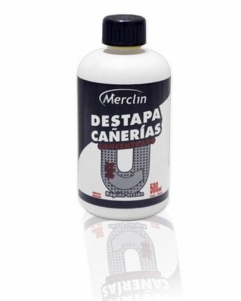 DESTAPA CAÑERIAS CONCENTRADO MERCLIN 500ML