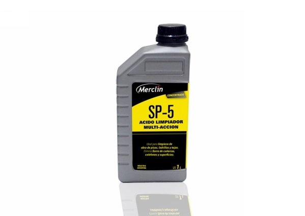 LIMPIADOR ACIDO MULTIUSO SP5 MERCLIN 1LTS
