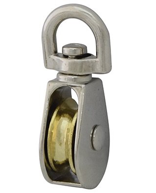 POLEA/MOTON CHICO GIRATORIO 1 X 20MM SOGA 5MM