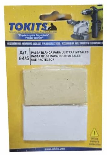 PASTA P/LUSTRAR Y PULIR METALES X2 UNIDADES ART 94/5 TOKITS