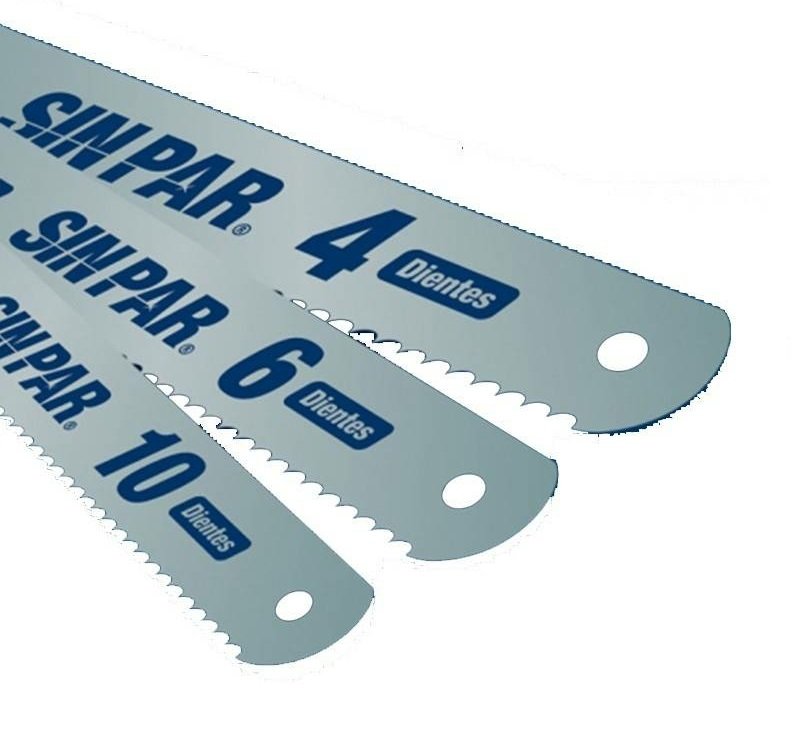 HOJA SERRUCHO MECANICO 350X25X125 10 DIENTES SIN PAR