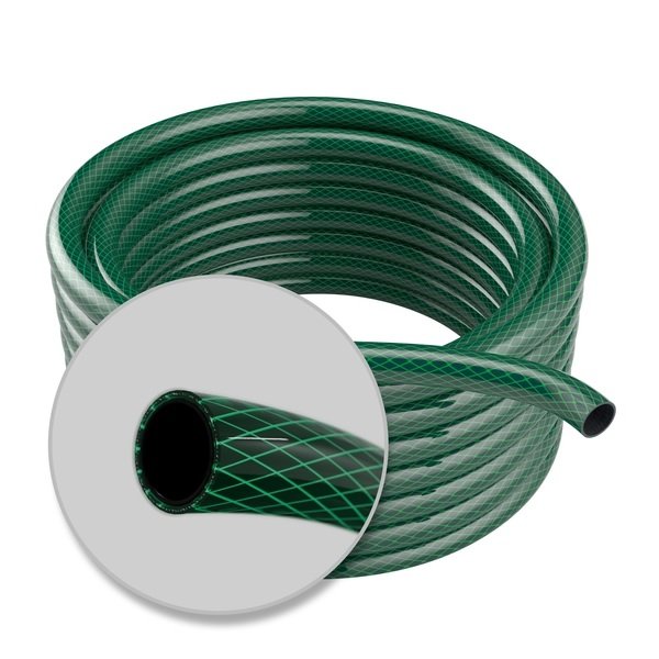 MANGUERA MALLADA VERDE PSF 1/2